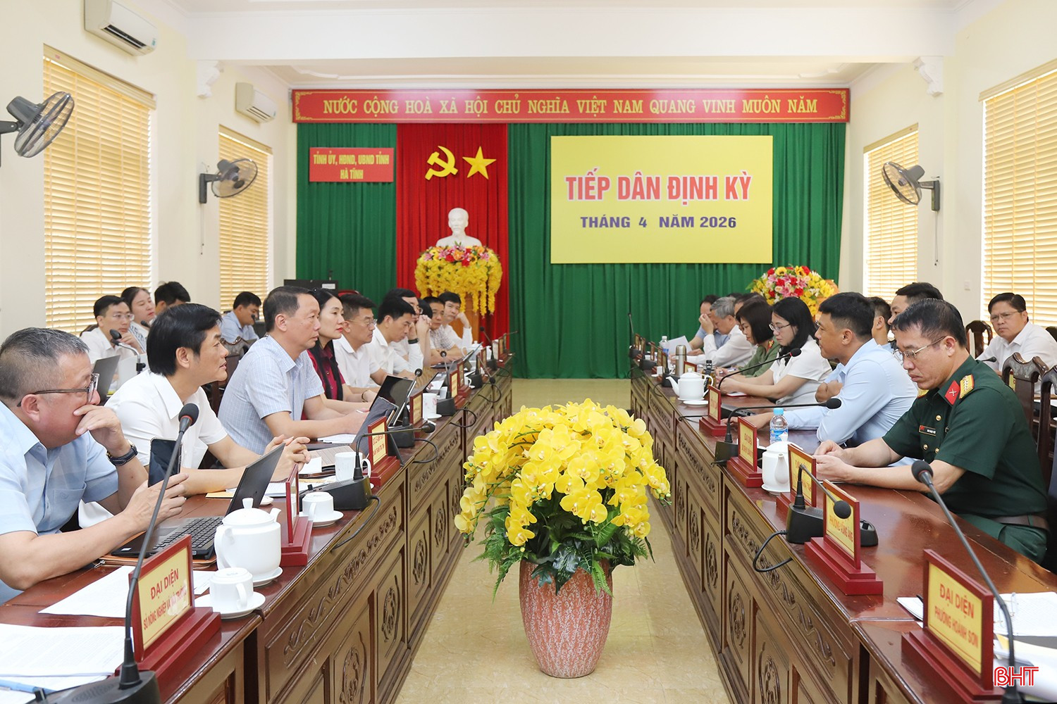 Chủ tịch UBND tỉnh Phan Thiên Định chủ trì phiên tiếp công dân định kỳ tháng 4.