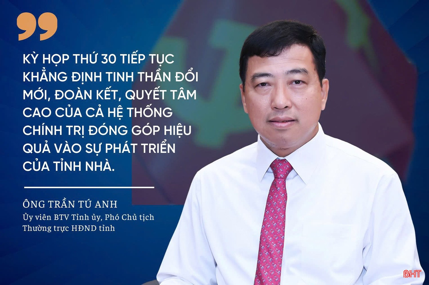 Phó Chủ tịch Thường trực HĐND tỉnh Trần Tú Anh. bqbht_br_12a.jpg