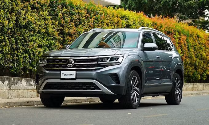 Bản đặc biệt của Teramont lăn bánh ở TP HCM. Ảnh: VW VN