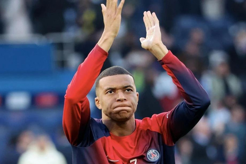 Mbappe chính thức nói lời chia tay PSG. Ảnh: Reuters.