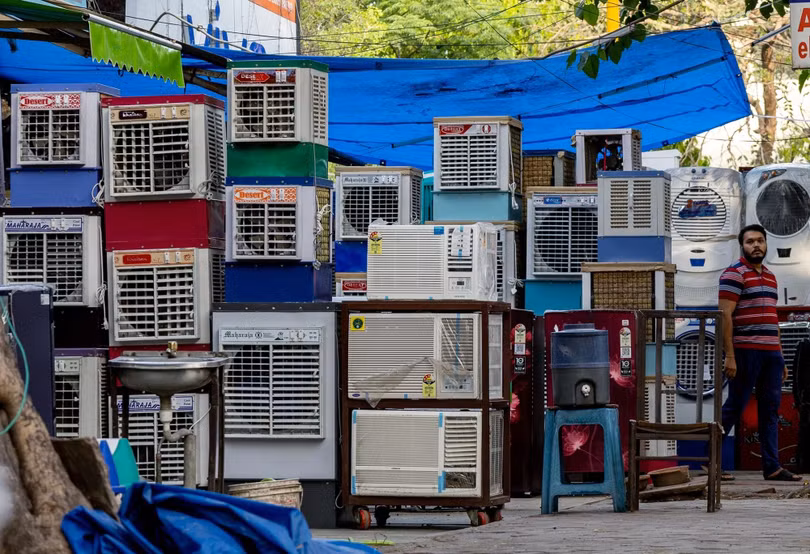 Điều hòa cứu sống nhiều người nhưng đang góp phần "nướng chín" hành tinh. Ảnh: Bloomberg.