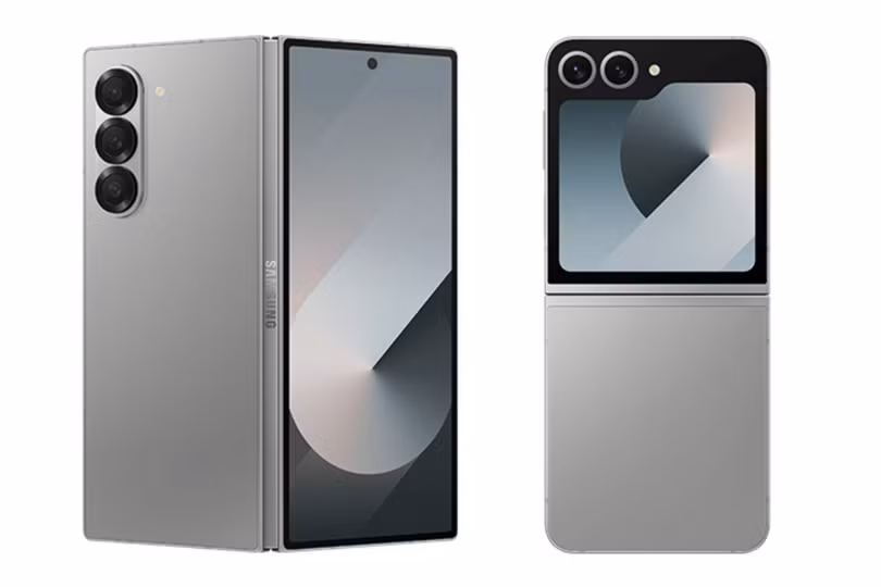 Ảnh demo Z Fold6, Z Flip6. Ảnh: Evan Blass.