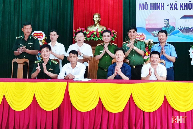 UBND xã Thọ Điền cùng các thôn ký cam kết không tham gia tệ nạn ma túy, không trồng cây có chứa chất ma túy... 1.jpg