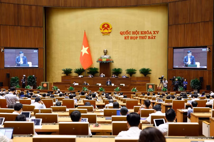 Hôm nay, Quốc hội sẽ bàn thảo nhiều nội dung quan trọng của Luật Bảo hiểm xã hội (sửa đổi). (Ảnh: TTXVN)