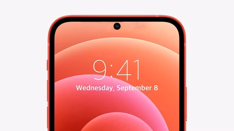 Dòng iPhone 17 có thể được trang bị camera selfie đạng đục lỗ giống smartphone Samsung. Ảnh: Cult of Mac.