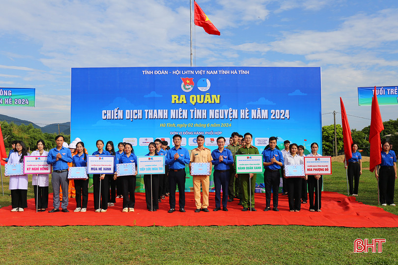 Tỉnh đoàn, Hội LHTN Việt Nam tỉnh tổ chức lễ ra quân chiến dịch Thanh niên tình nguyện Hè 2024 tại xã Kỳ Sơn. aIMG_4857.jpg