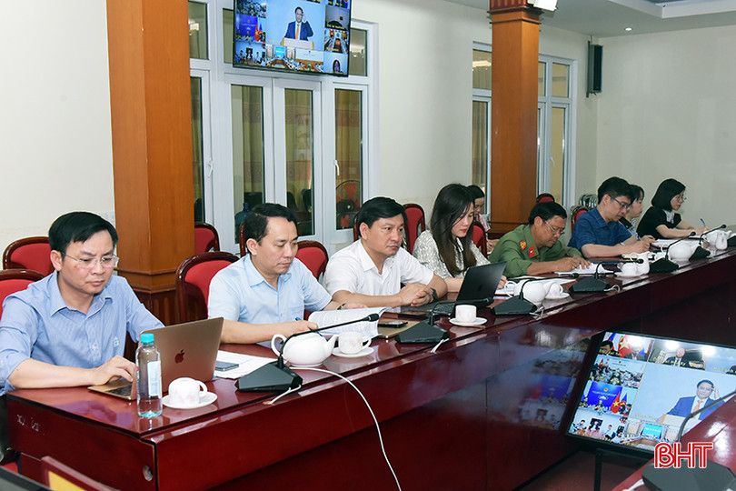 Đại biểu Hà Tĩnh tiếp thu chỉ đạo của Thủ tướng Chính phủ. 3.jpg