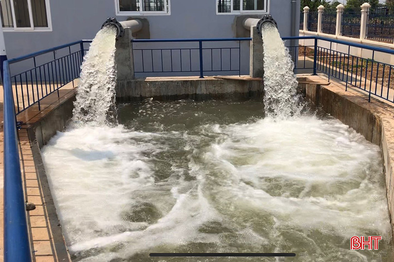 Dự án “Xây dựng hệ thống thuỷ lợi huyện Nỏng Bốc, tỉnh Khăm Muồn” đang được vận hành thử. 3.jpg
