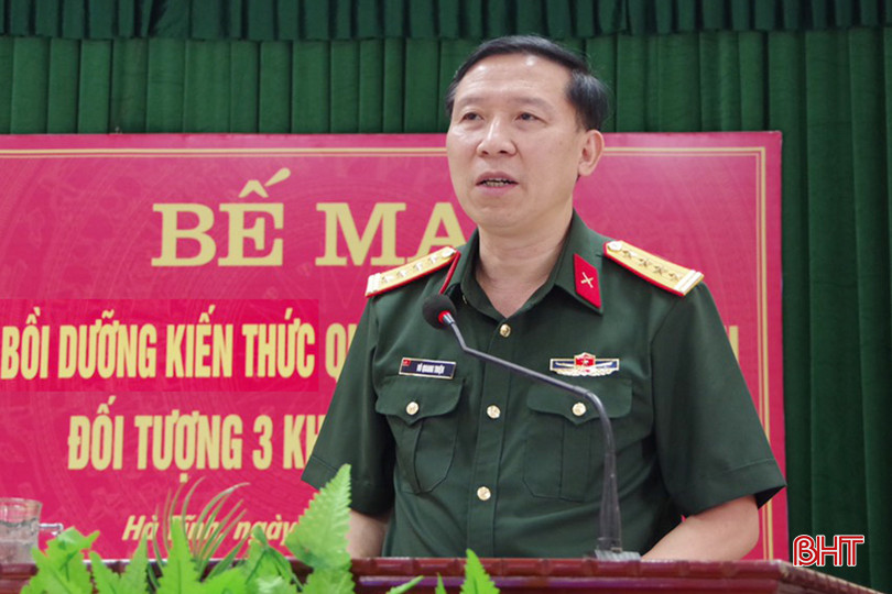 Đại tá Võ Quang Thiện phát biểu bế mạc. 5.jpg