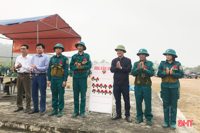Cấp ủy, chính quyền xã Thịnh Lộc luôn ưu tiên, quan tâm đến nhiệm vụ quân sự - quốc phòng địa phương, nhất là công tác huấn luyện dân quân hằng năm. 1 - Copy.jpg