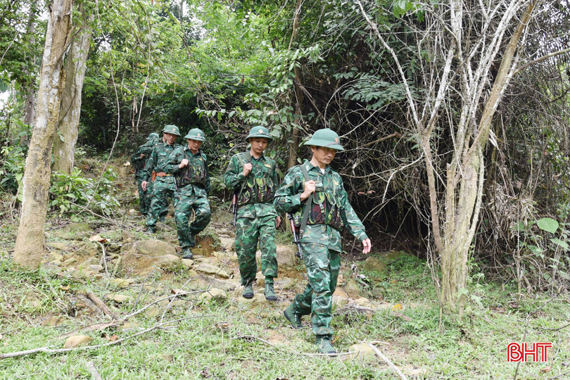 BĐBP Hòa Hải tuần tra bảo vệ biên giới. 1.JPG