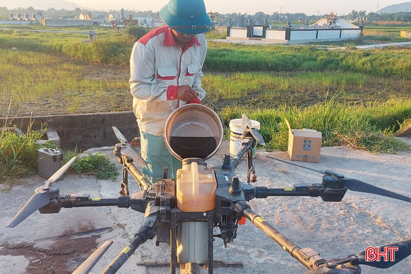 Lộc Hà chú trọng đưa KHKT, máy móc hiện đại để phục vụ sản xuất nông nghiệp hữu cơ, nông nghiệp tuần hoàn. 12.jpg