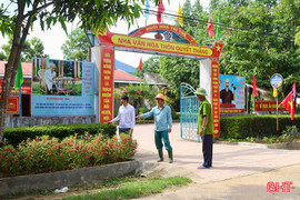 2 xã không thuộc diện sáp nhập của Hà Tĩnh hướng về ngày hội lớn