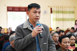 Cử tri các xã miền núi phía Tây Hà Tĩnh kiến nghị mở rộng đường Hồ Chí Minh