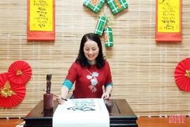 Giúp học sinh thấm Truyện Kiều qua thư pháp 