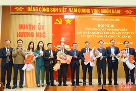 Hợp nhất Ban Tuyên giáo và Ban Dân vận Huyện ủy Hương Khê
