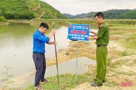Hương Khê rốt ráo triển khai giải pháp phòng chống đuối nước trẻ em