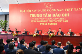 Họp báo quốc tế công bố kết quả Đại hội XIV của Đảng