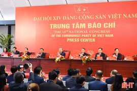 Họp báo quốc tế công bố kết quả Đại hội XIV của Đảng