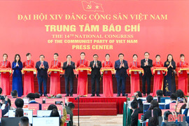 Khai trương Trung tâm Báo chí Đại hội XIV
