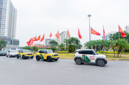 Chuỗi sự kiện “Phủ xanh, Sống chất”: Hàng nghìn người hào hứng trải nghiệm xe điện VinFast