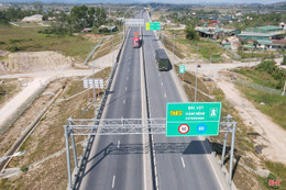 Thí điểm điều chỉnh tốc độ tối đa trên cao tốc Bắc - Nam qua Hà Tĩnh
