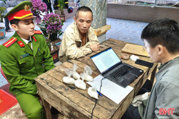 Hà Tĩnh: Triệt phá đường dây ma túy liên tỉnh, thu giữ 0,5 kg ma túy đá