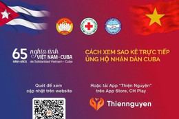 Số tiền ủng hộ nhân dân Cuba hơn 117 tỷ đồng, danh sách cập nhật công khai
