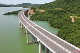 Tuyến cao tốc Vũng Áng - Bùng dự kiến đưa vào khai thác ngày 28/8