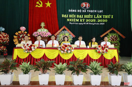 Đảng bộ xã Thạch Lạc quyết tâm xây dựng hệ thống chính trị vững mạnh