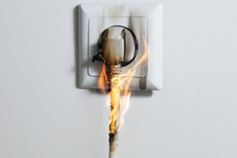 Cách chữa cháy hiệu quả khi chập điện