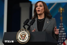 Bầu cử Mỹ: Bà Kamala Harris chính thức trở thành ứng cử viên của đảng Dân chủ