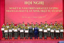 Hà Tĩnh có 2 tập thể, cá nhân được vinh danh về công tác đảm bảo ANTT ở cơ sở