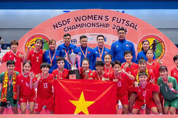 ĐT futsal nữ Việt Nam vươn lên thứ 11 thế giới, đứng thứ 4 châu Á