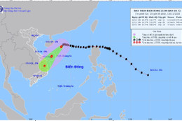 Bão số 7 giảm cấp, bão Toraji sắp tiến vào biển Đông 