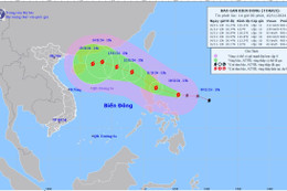 Biển Đông sắp xuất hiện cơn bão mới