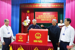 Vận hành thử quy trình bầu cử trước "giờ G"