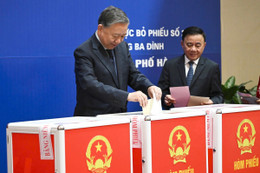 Lãnh đạo Đảng, Nhà nước đi bỏ phiếu