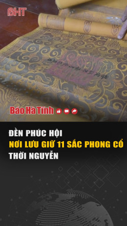 Đền Phúc Hội nơi lưu giữ 11 sắc phong cổ thời Nguyễn