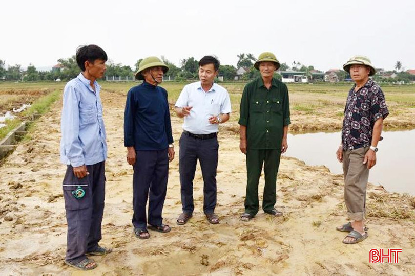 Những tuyến đường được đào đắp mở rộng hoàn thiện, đồng bộ trên đồng ruộng Tân Lộc. 2lh.jpg