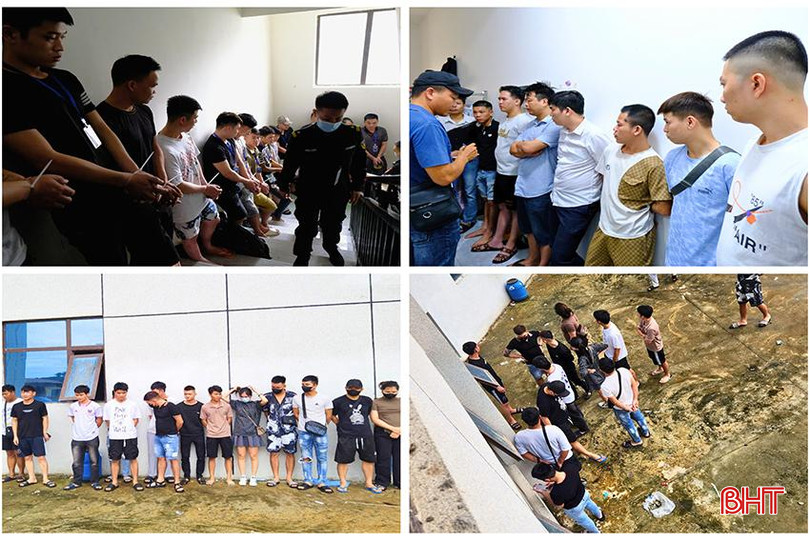 Dù các đối tượng đã tìm mọi cách trốn chạy nhưng vẫn bị lực lượng chức năng bắt gọn. 5a.jpg