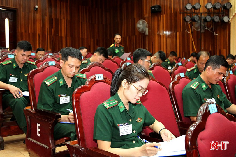 Thí sinh thực hiện các nội dung thi. 5..JPG