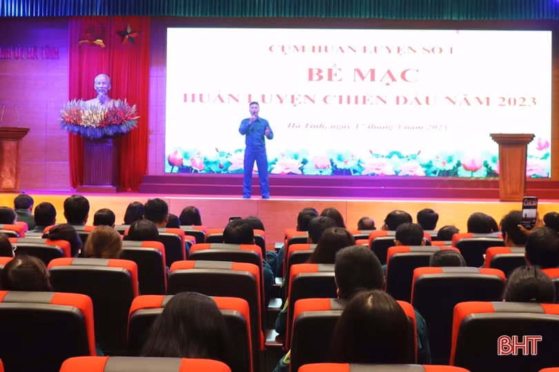 Cụm Huấn luyện số 1 hoàn thành nhiệm vụ huấn luyện chiến đấu năm 2023