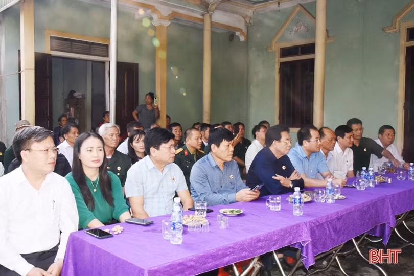 Khánh thành nhà thờ cúng liệt sĩ Hồ Lệ ở Lộc Hà