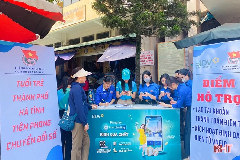 Tuổi trẻ Hà Tĩnh hướng dẫn kích hoạt thành công hơn 200 nghìn tài khoản định danh điện tử