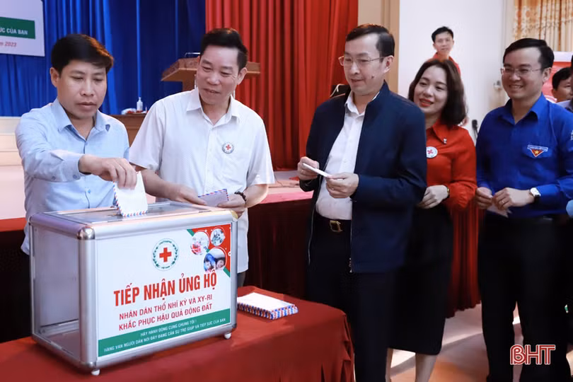 Hà Tĩnh phát động ủng hộ Thổ Nhĩ Kỳ và Syria khắc phục hậu quả động đất