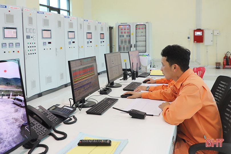 Nhà máy Thủy điện Ngàn Trươi phát lên lưới 6 triệu kWh điện