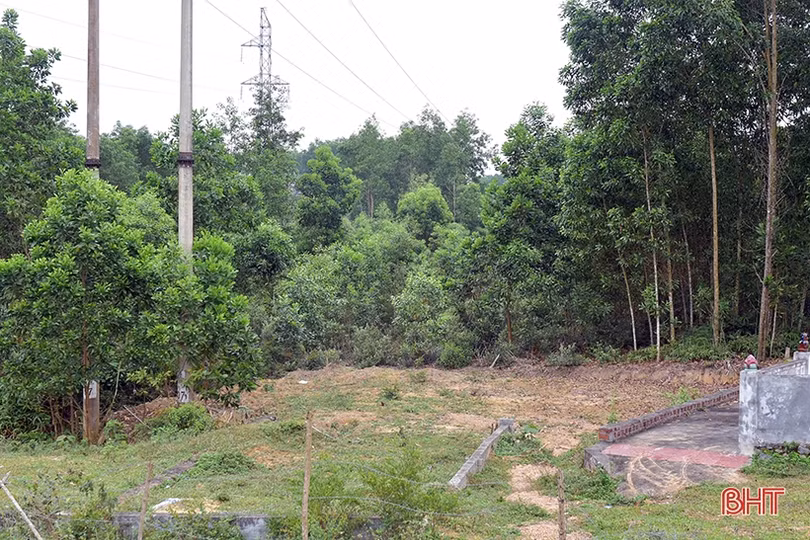Ngăn chặn kịp thời tình trạng xẻ đất rừng làm nghĩa trang ở Hương Khê