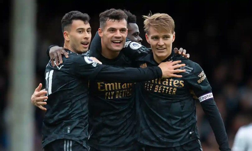 Kết quả Fulham 0-3 Arsenal: Pháo thủ hơn MU 16 điểm