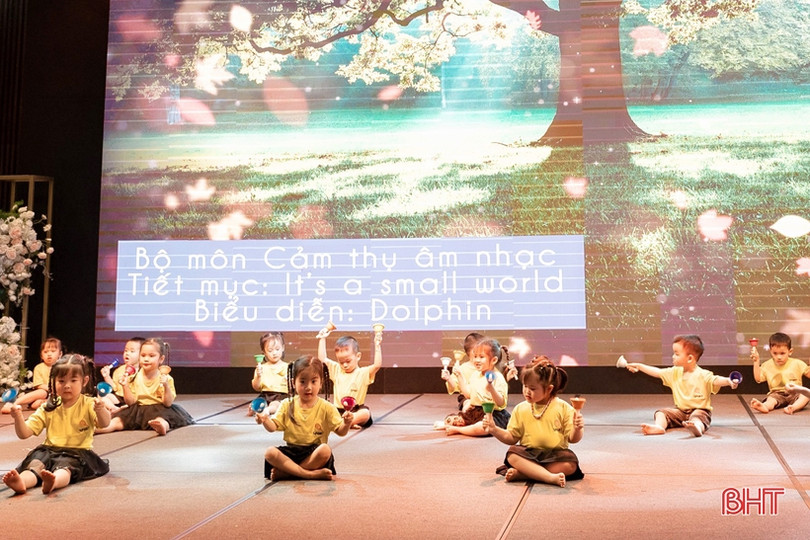 Ấn tượng chương trình “Shine your way” của Trường Mầm non Trung Kiên